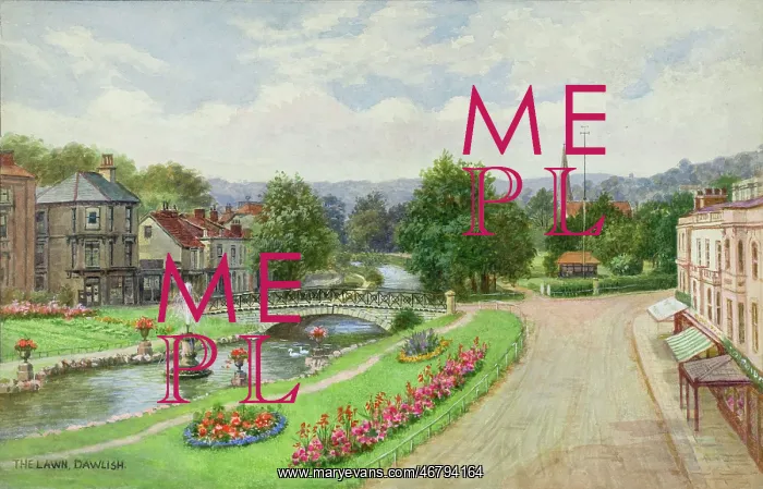 : The Lawn, Dawlish, South Devon : The Lawn, Dawlish, South Devon