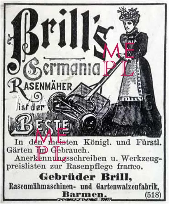 : LAWN MOWER ADVERT 1900