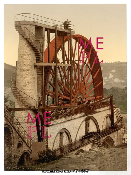 : Laxey, the Wheel, Isle of Man, England : Laxey, the Wheel, Isle of Man, England