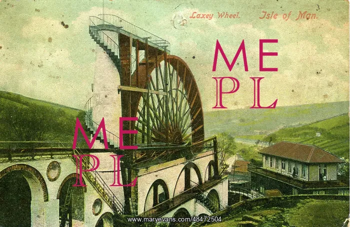 : The Laxey Wheel, Laxey, Isle of Man : The Laxey Wheel, Laxey, Isle of Man
