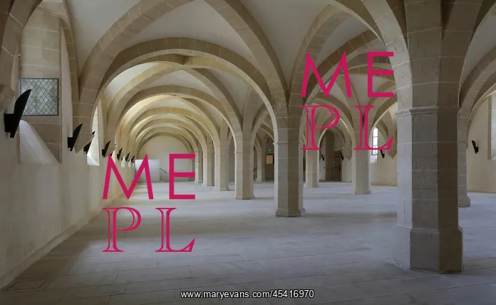 : Lay dormitory, Clairvaux Abbey, Ville-sous-la-Ferte, Aube : Lay dormitory, Clairvaux Abbey, Ville-sous-la-Ferte, Aube