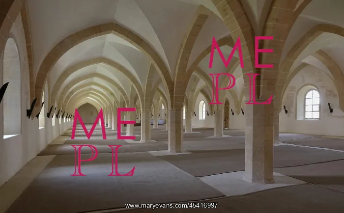 : Lay dormitory, Clairvaux Abbey, Ville-sous-la-Ferte, Aube : Lay dormitory, Clairvaux Abbey, Ville-sous-la-Ferte, Aube
