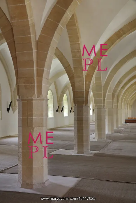 : Lay dormitory, Clairvaux Abbey, Ville-sous-la-Ferte, Aube : Lay dormitory, Clairvaux Abbey, Ville-sous-la-Ferte, Aube