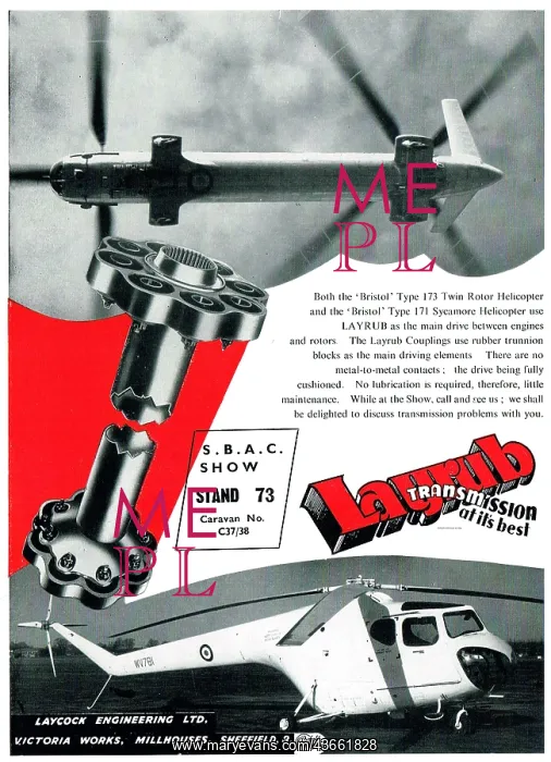  : Laycock Engineering Layrub Helicopter