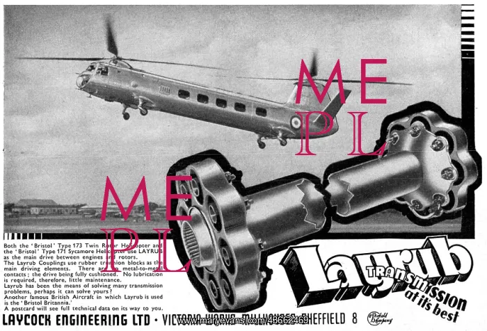 : Laycock Engineering Layrub Shafts & Couplings