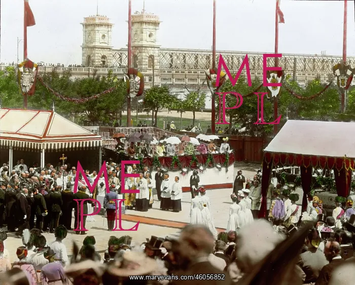 : Laying of the cornerstone : Laying of the cornerstone