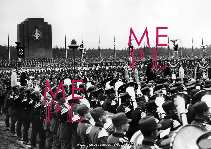 : Laying of the foundation stone for the German : Laying of the foundation stone for the German