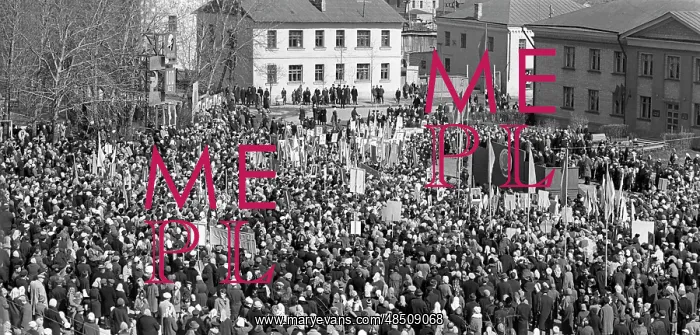 : Laying of Yuri Gagarin's monument. Smolensk region, 1969 : Laying of Yuri Gagarin's monument. Smolensk region, 1969
