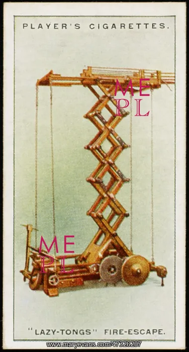 : LAZY-TONGS FIRE-ESCAPE : LAZY-TONGS FIRE-ESCAPE