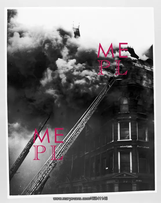 : LCC-LFB Serious office fire, Farringdon Street EC4 : LCC-LFB Serious office fire, Farringdon Street EC4