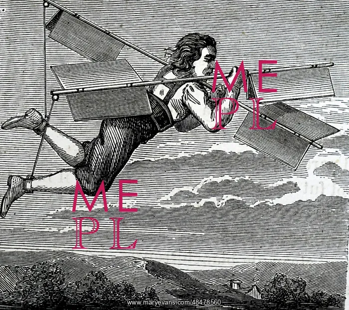 : Le Besnier's idea of an apparatus which would : Le Besnier's idea of an apparatus which would