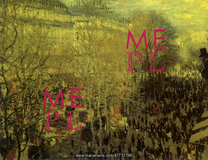  : Le Boulevard des Capucines, by Monet