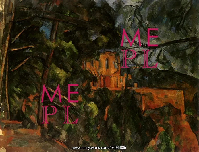  : Le Chateau Noir, by Paul Cezanne