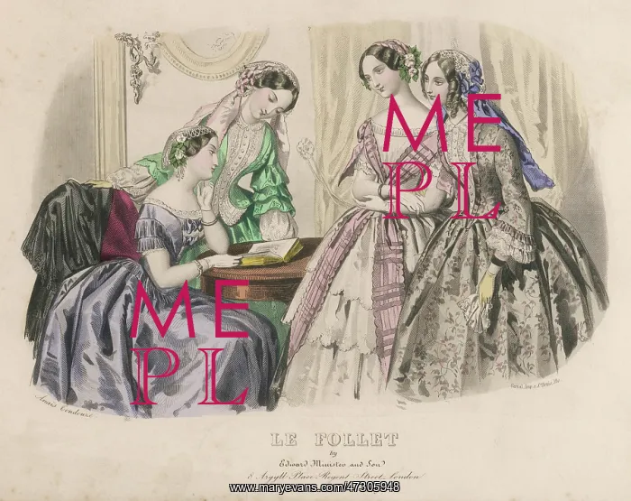 : LE FOLLET FASHIONS 1850S : LE FOLLET FASHIONS 1850S