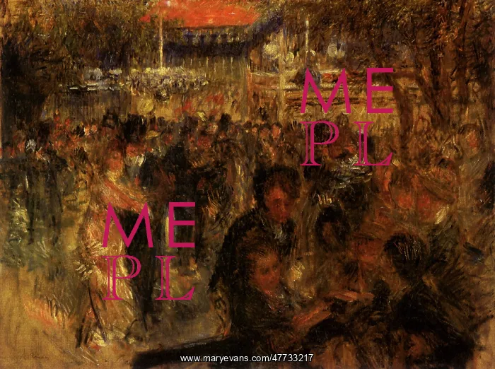 : Le Moulin de la Galette, by Renoir : Le Moulin de la Galette, by Renoir