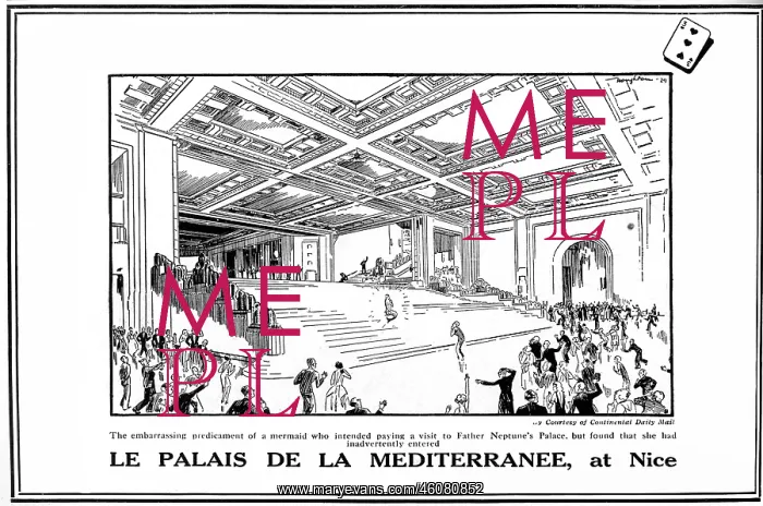 : Le Palais de la Mediterranee at Nice : Le Palais de la Mediterranee at Nice