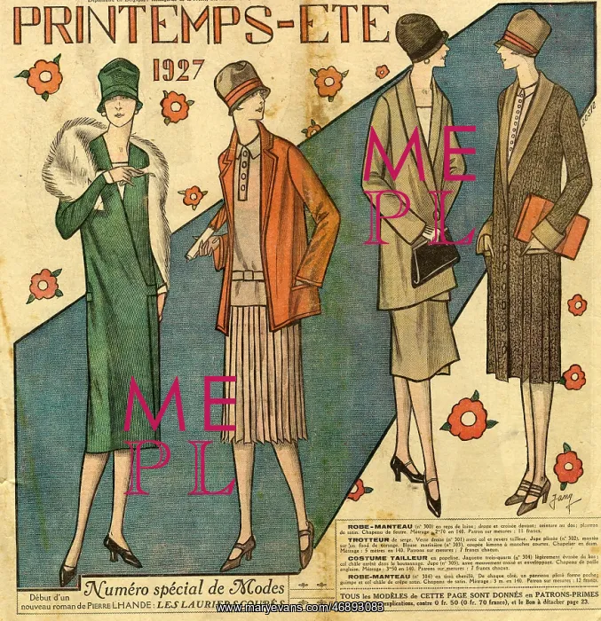 : Le Petit Echo de la Mode, 27 February 1927 - : Le Petit Echo de la Mode, 27 February 1927 -