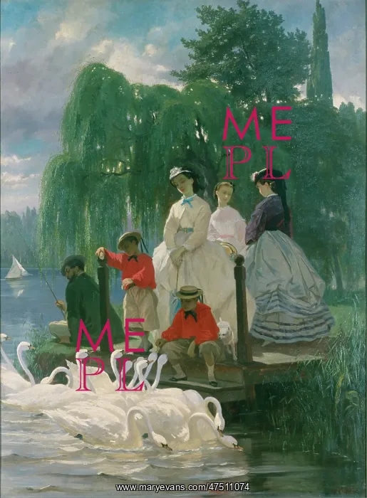 : Le repas des cygnes – feeding swans : Le repas des cygnes – feeding swans