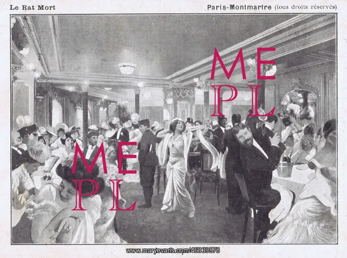 : Le Souper at Le Rat Mort, Paris : Le Souper at Le Rat Mort, Paris
