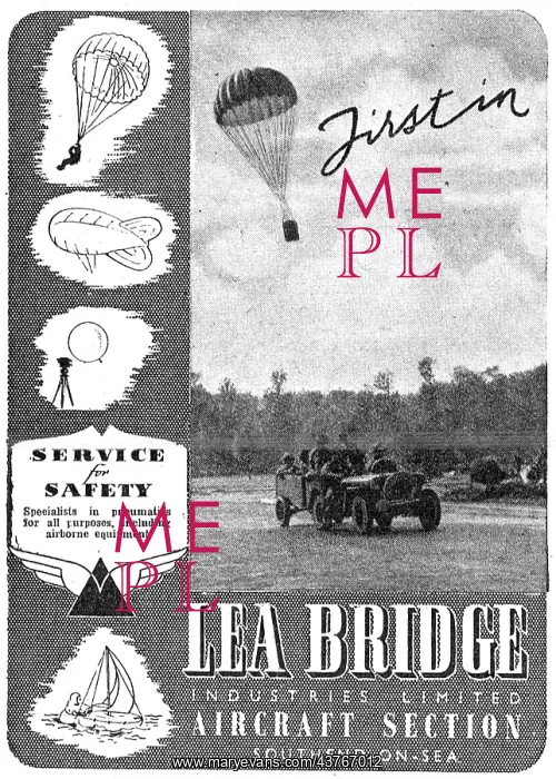 : Lea Bridge Flotation Gear, Balloons & Parachutes : Lea Bridge Flotation Gear, Balloons & Parachutes