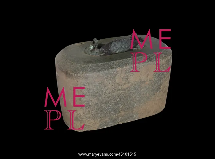 : Lead weight, Museo de Caceres, Caceres, Extremadura, Spain : Lead weight, Museo de Caceres, Caceres, Extremadura, Spain