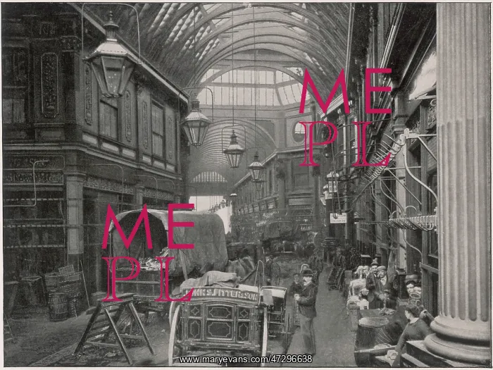 : LEADENHALL MARKET 1901 : LEADENHALL MARKET 1901