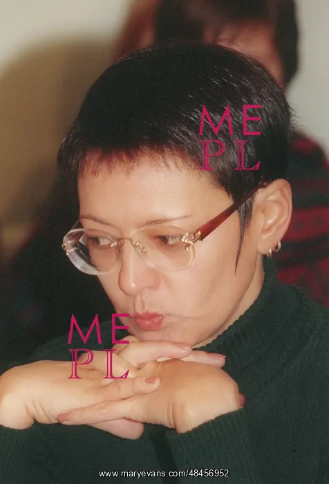 : Leader of ?Common cause? movement Irina Khakamada, 1996 : Leader of ?Common cause? movement Irina Khakamada, 1996