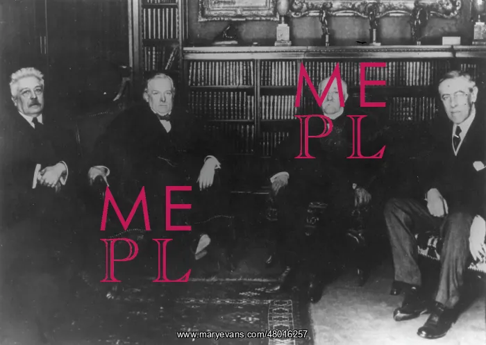 : Four leaders at Paris Peace Conference, Versailles : Four leaders at Paris Peace Conference, Versailles