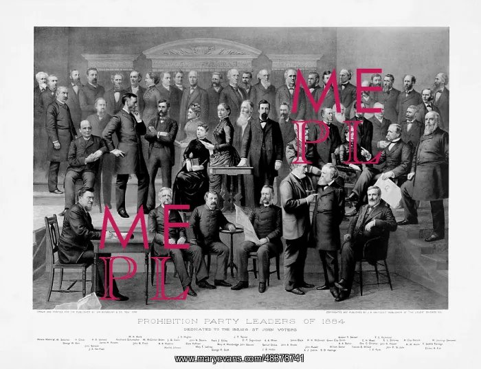 : Leaders of the Prohibition Party, known for their : Leaders of the Prohibition Party, known for their