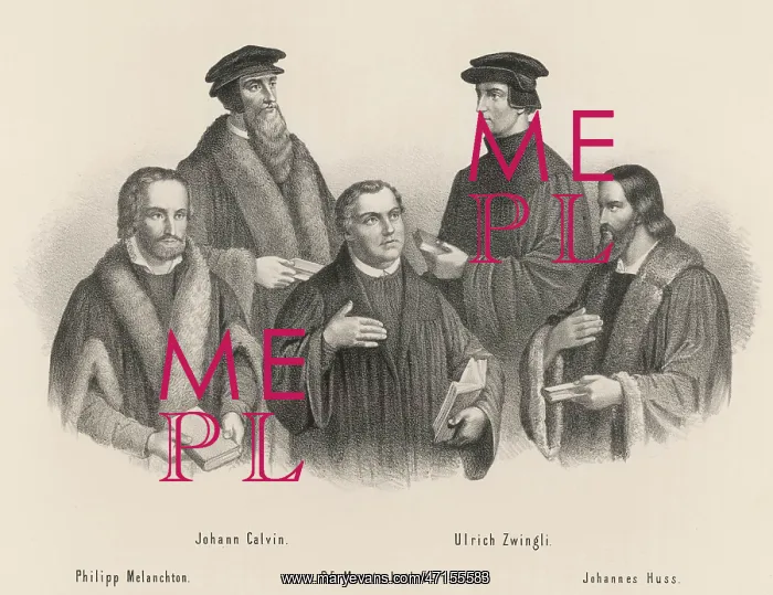 : Five leaders of the Reformation : Five leaders of the Reformation