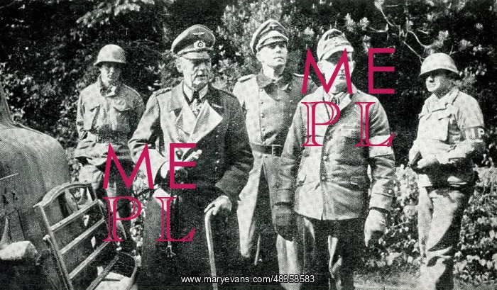 : Leading Nazis under arrest in Germany, end of WW2 : Leading Nazis under arrest in Germany, end of WW2