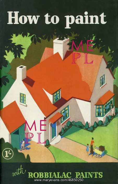 : Leaflet design, How to paint with Robbialac Paints : Leaflet design, How to paint with Robbialac Paints