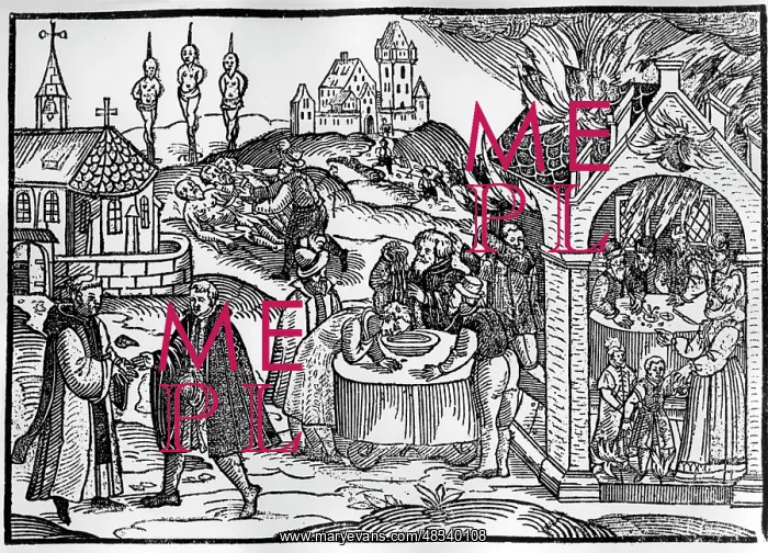 : Leaflet on a host desecration, 1591 : Leaflet on a host desecration, 1591