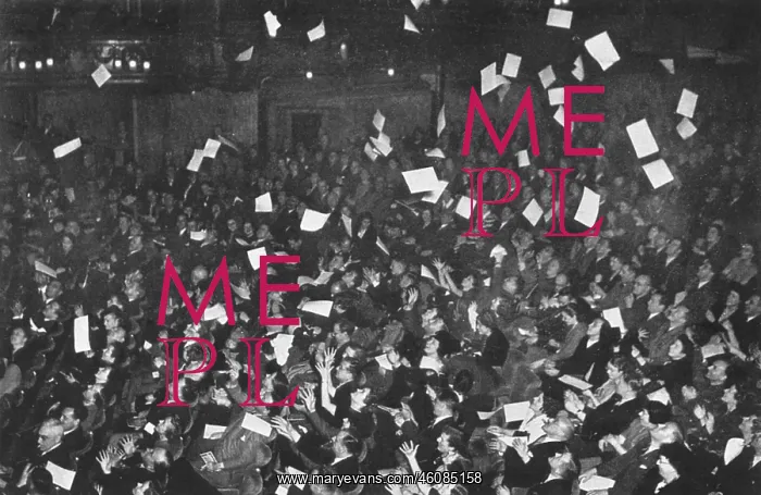 : Leaflet Raid at London Theatre, 1939 : Leaflet Raid at London Theatre, 1939