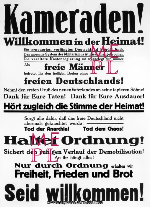 : Leaflet for the returning soldiers, 1918 : Leaflet for the returning soldiers, 1918