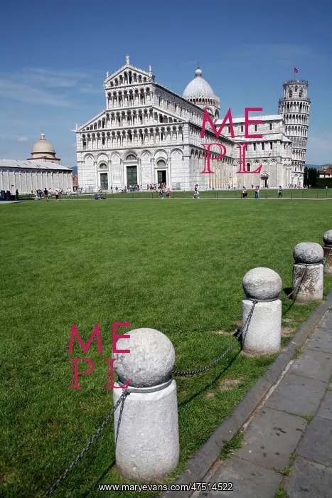 : Leaning Tower of Pisa and Duomo : Leaning Tower of Pisa and Duomo