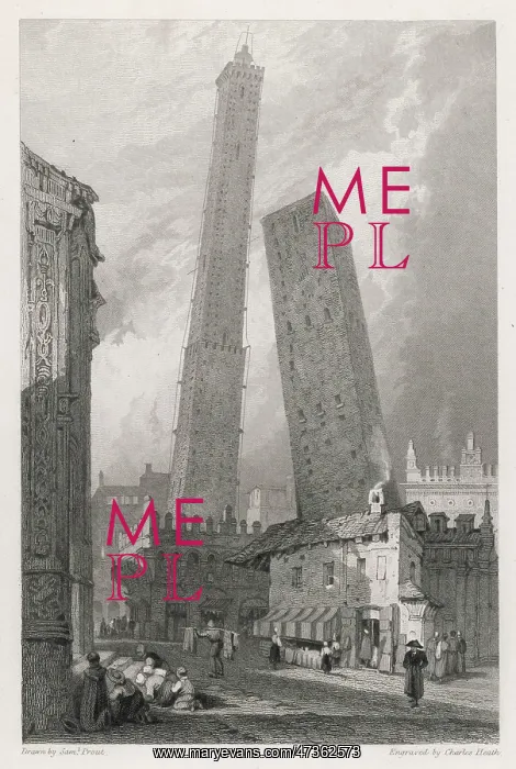 : LEANING TOWERS / BOLOGNA : LEANING TOWERS / BOLOGNA