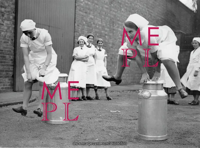 : Leapfrog over milk cans