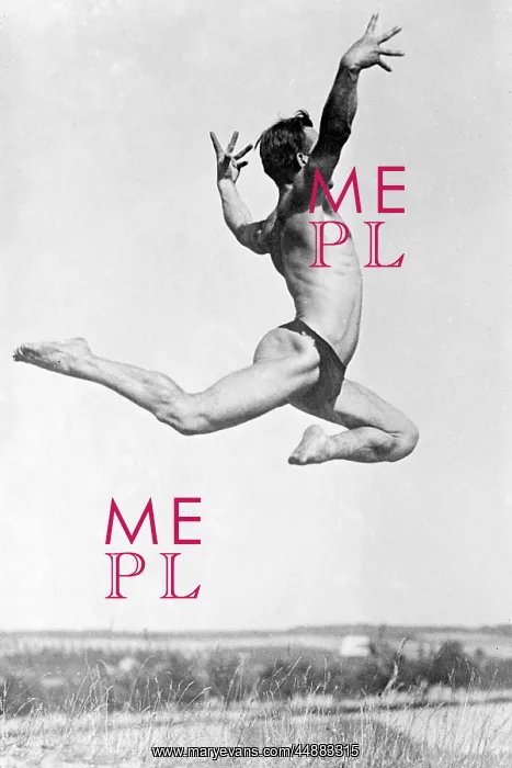 : Leaping Athlete : Leaping Athlete