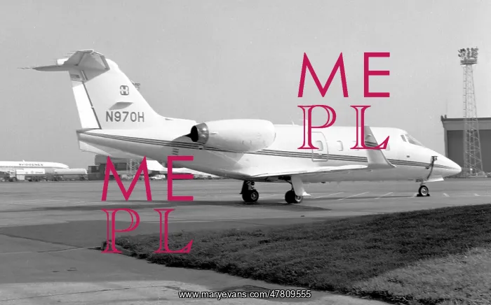  : Learjet 55 N970H