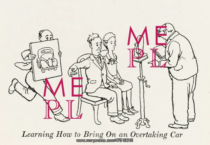 : Learning how to bring on an overtaking car - W H Robinson : Learning how to bring on an overtaking car - W H Robinson
