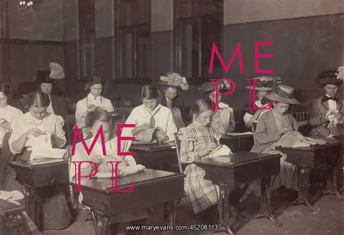 : Learning to embroider in the free evening ? : Learning to embroider in the free evening ?