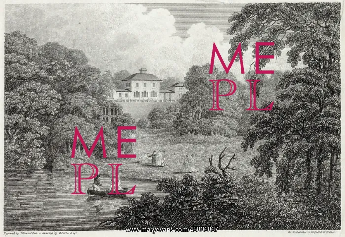 : The Leasowes, garden in Shropshire : The Leasowes, garden in Shropshire