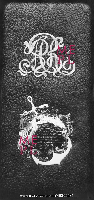 : Leather case for the champagne bottle for the : Leather case for the champagne bottle for the