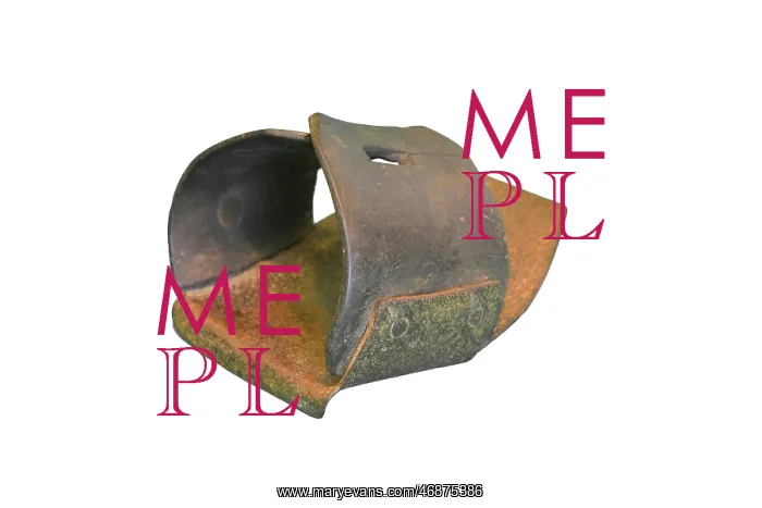 : Leather and iron digger shoe : Leather and iron digger shoe