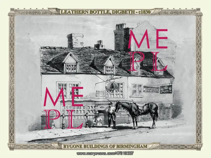 : The Leathern Bottle Inn, Digbeth, Birmingham : The Leathern Bottle Inn, Digbeth, Birmingham