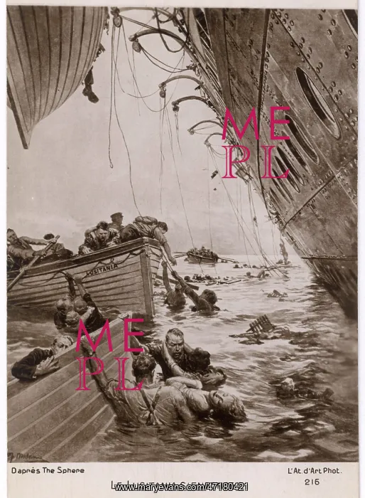 : Leaving the Lusitania : Leaving the Lusitania
