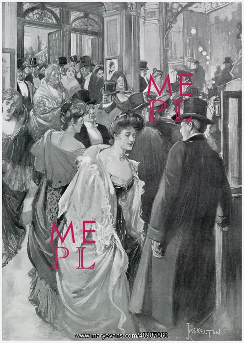 : Leaving the Theatre 1904 : Leaving the Theatre 1904