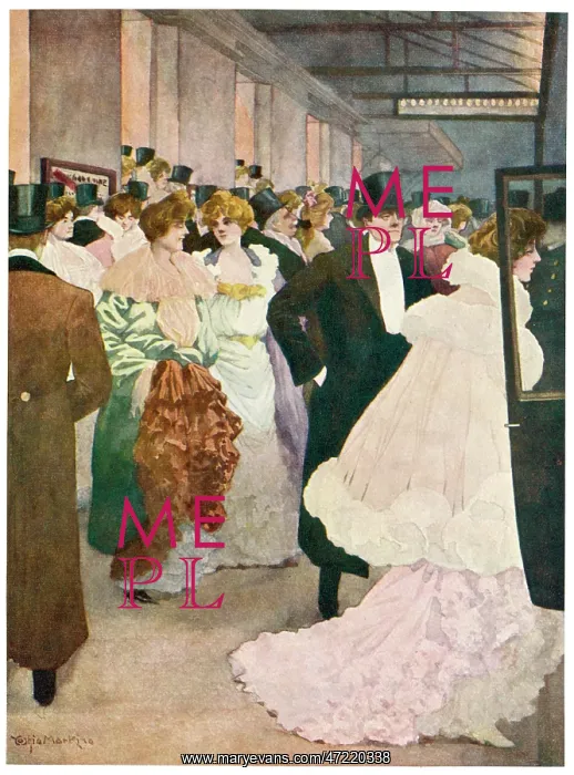 : LEAVING THE THEATRE, 1907 : LEAVING THE THEATRE, 1907