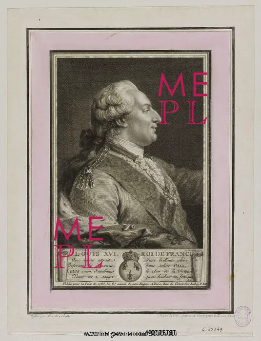 : Lebeau After Nicollet. King Louis : Lebeau After Nicollet. King Louis